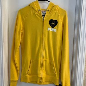 VS PINK Iowa Hawkeyes zip up